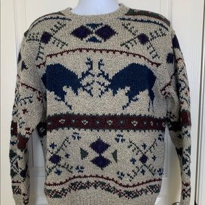 Britches Great Outdoors Wool Blend Sweater SZ L